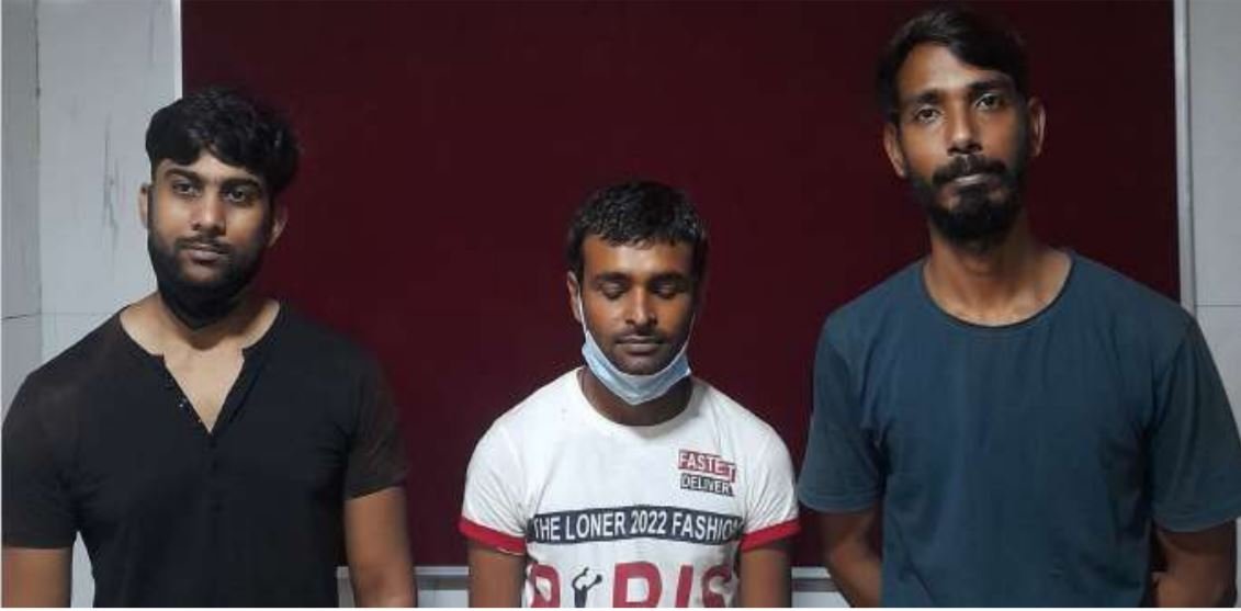 नौकरी के नाम पर ऑनलाइन ठगी,अन्तर्राज्यीय गैंग का लखनऊ साइबर क्राइम पुलिस ने किया भंडाफोड़, तीन गिरफ्तार