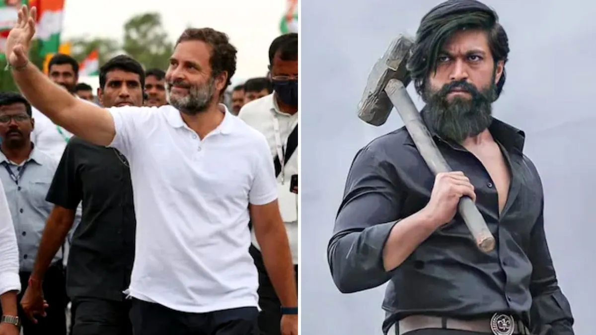 भारत जोड़ो यात्रा के Promotion के लिए KGF-2 के गाने का किया इस्तेमाल किया, राहुल गांधी पर IT Act के तहत FIR
